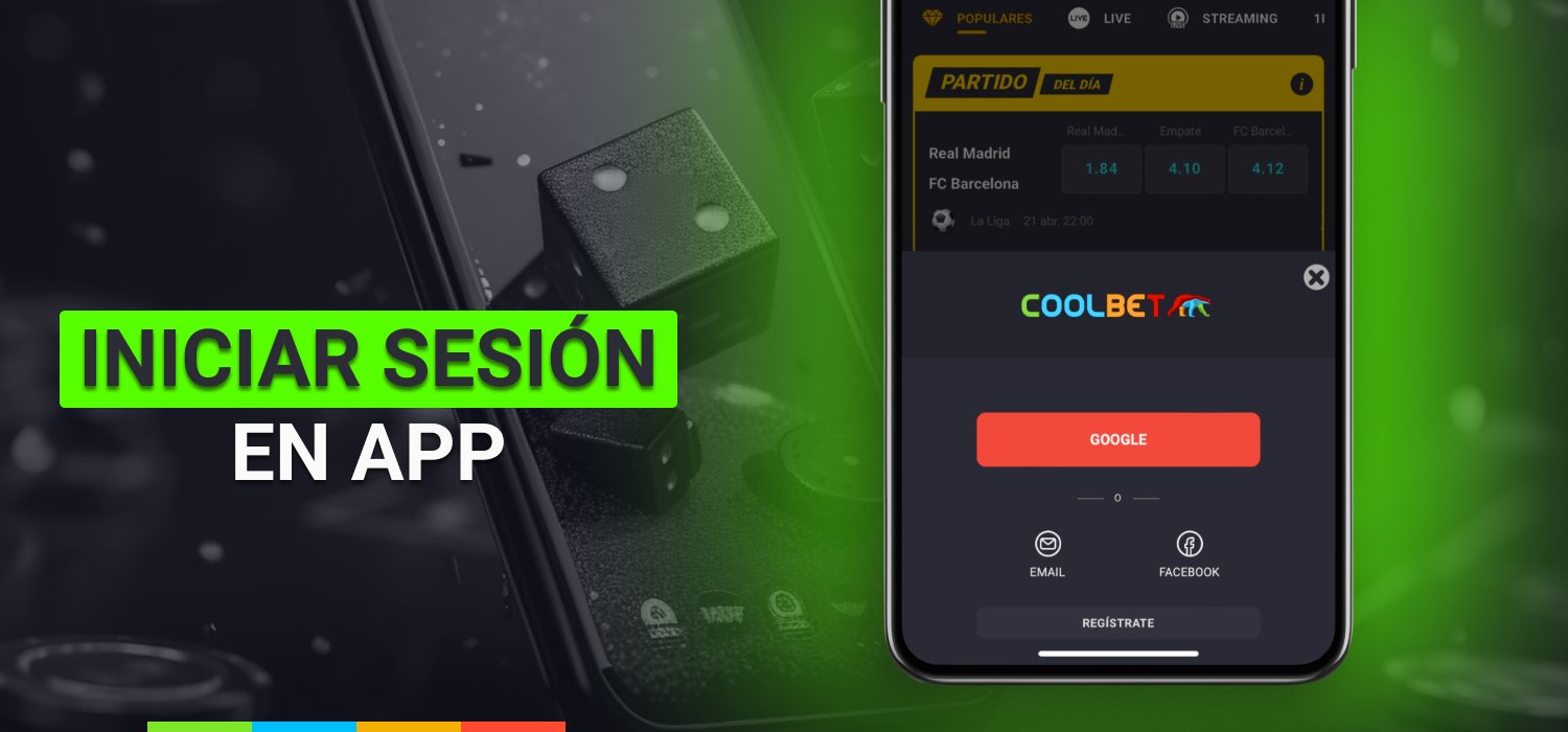 acceder a la cuenta coolbet en la aplicación móvil